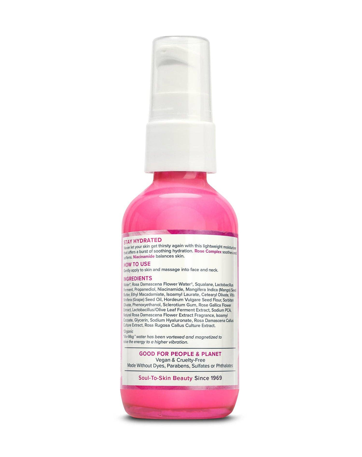 Rosewater Moisturizer 2 oz