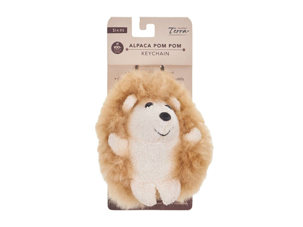 Porcupine Keychain