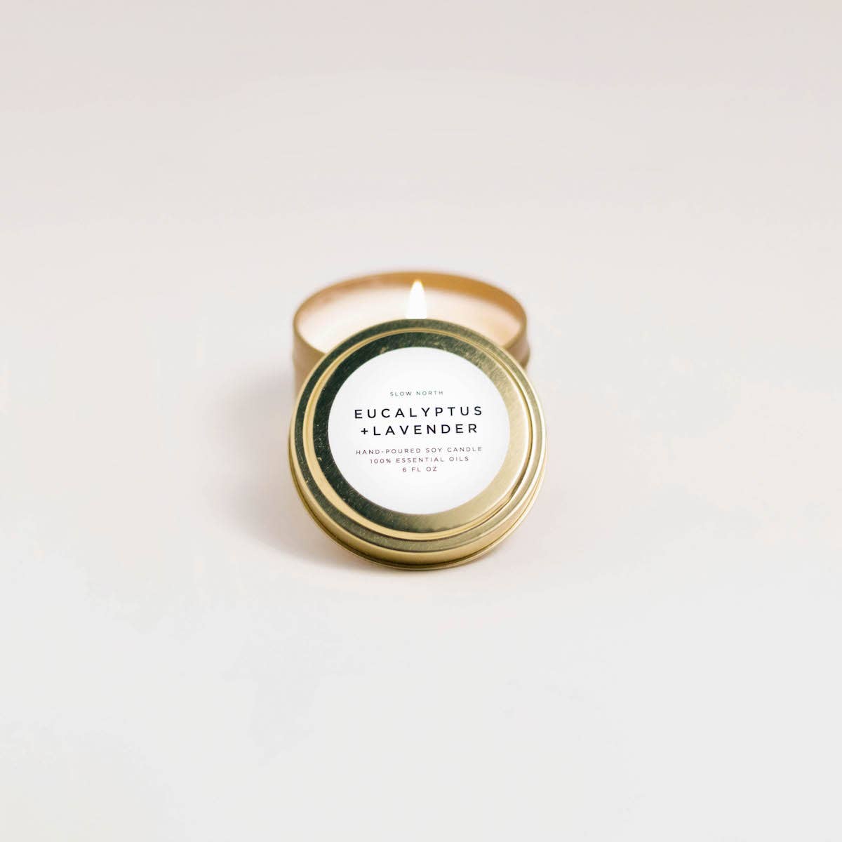 Eucalyptus + Lav Travel Candle