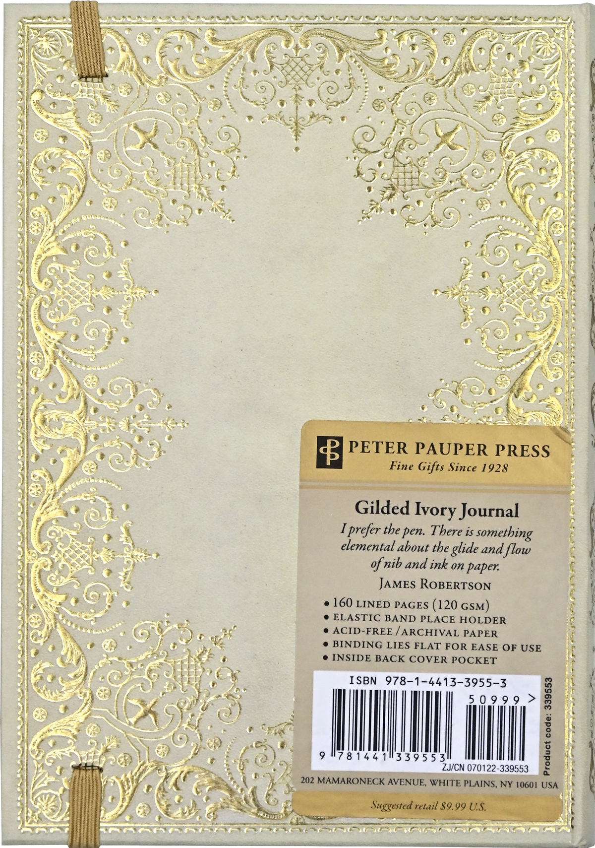 Gilded Ivory Journal