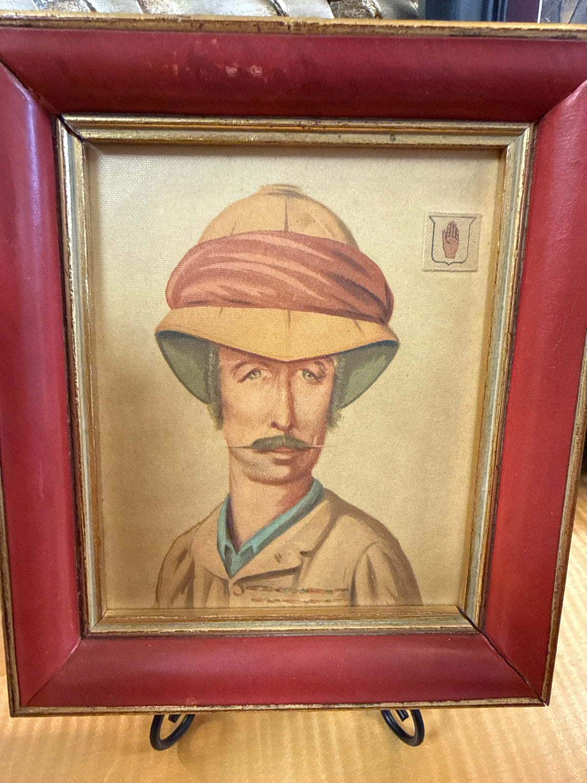 Vanity Fair Framed Lithograph (1800s)