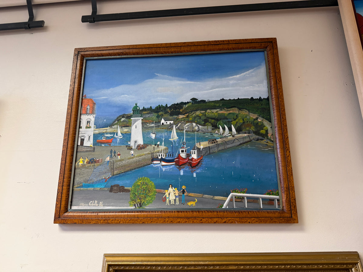 Marie Collette Harbor Painting
