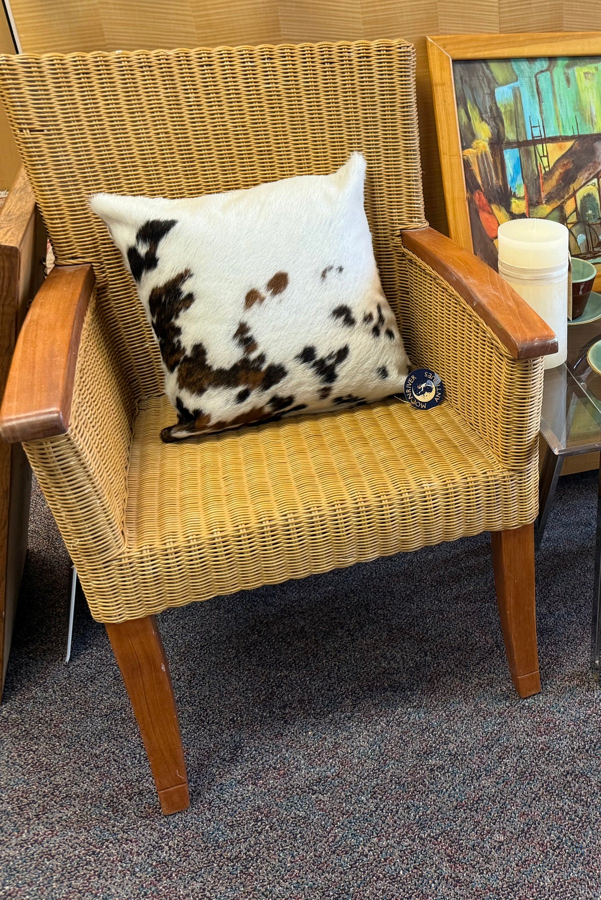 Williams Sonoma Wicker Chair