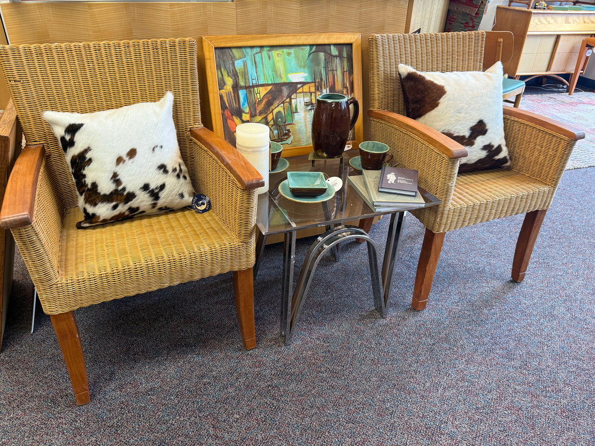 Williams Sonoma Wicker Chair
