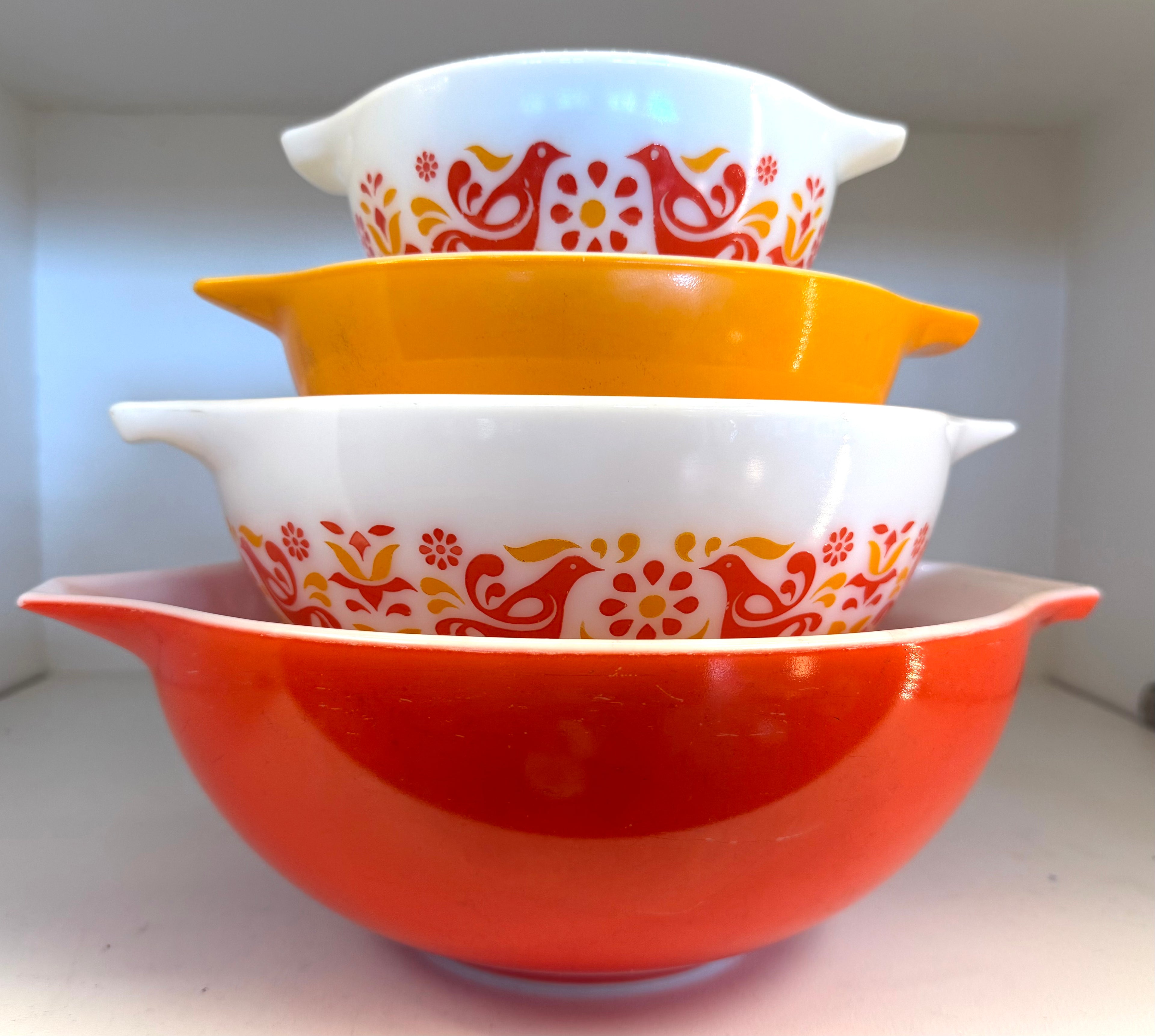 Vintage Pyrex Friendship Cinderella Bowls (SET)