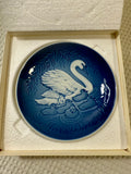 Mors Dag Collectible Plate -1976, Swans