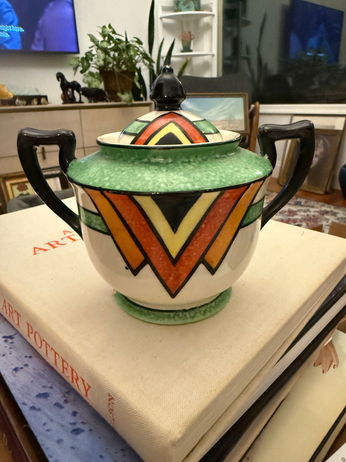 Art Deco Sugar Bowl