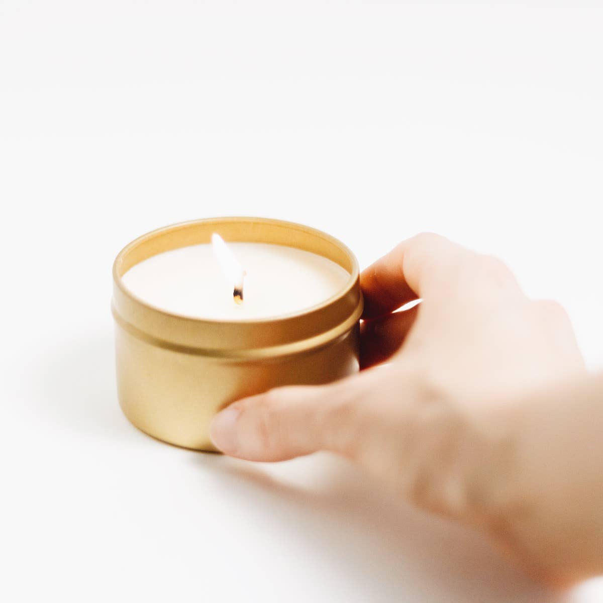 Travel Tin Candles | Orange + Clove (6 Oz)