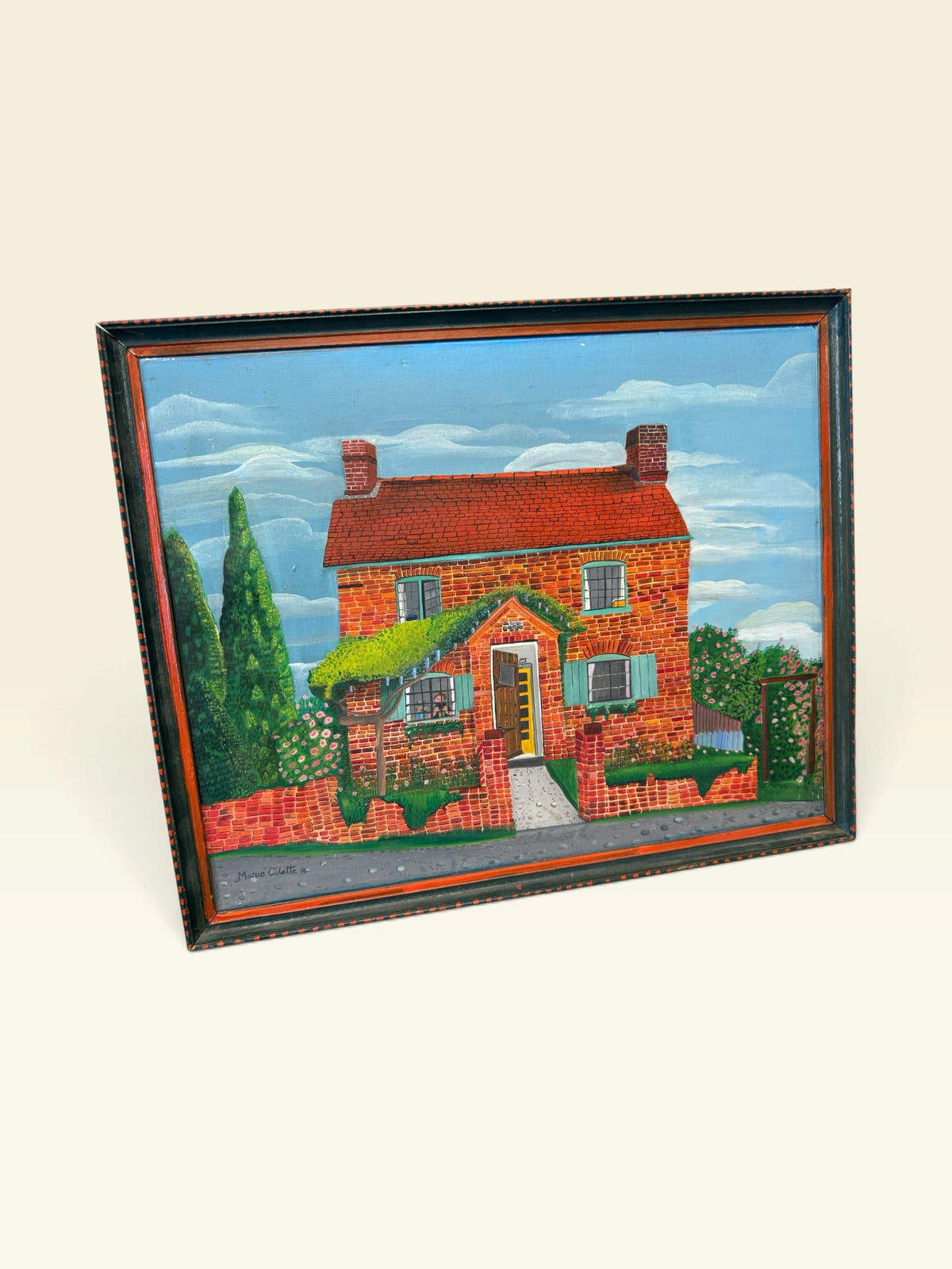 Marie Colette Colorful Home oil painting
