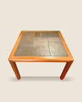 Danish Modern coffee table with ceramic tile top