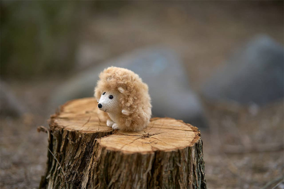 Porcupine Keychain