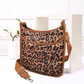 Solid Quilted Shiny Puffer Crossbody Bag