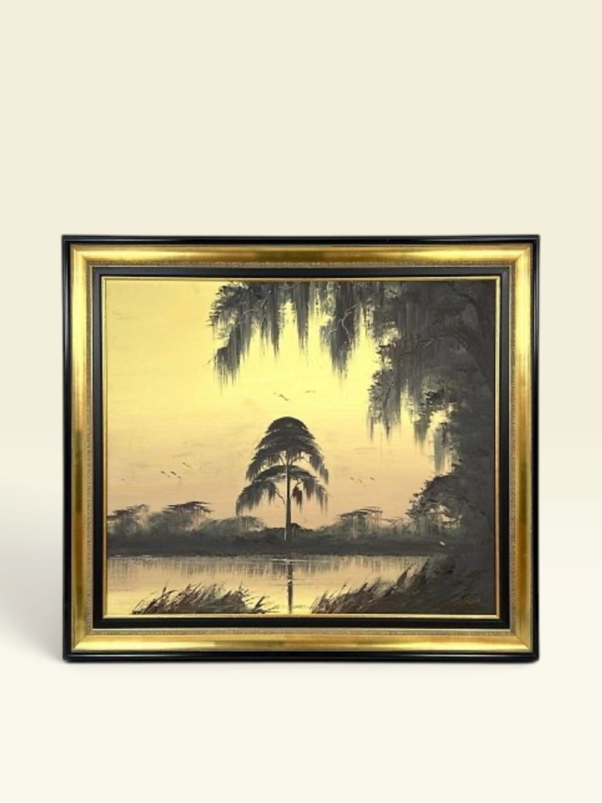 James Gibson Florida Highwaymen landscape oil painting