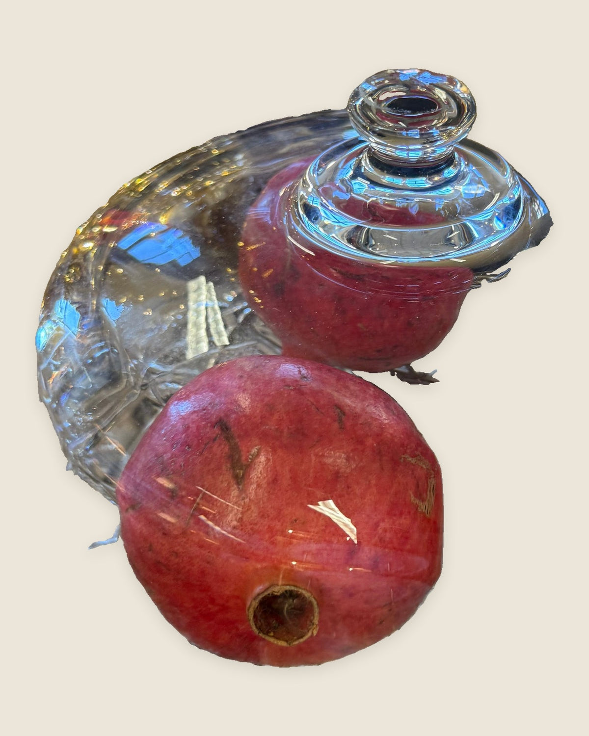 Glass Dome Lid - Simon Pierce (attr)