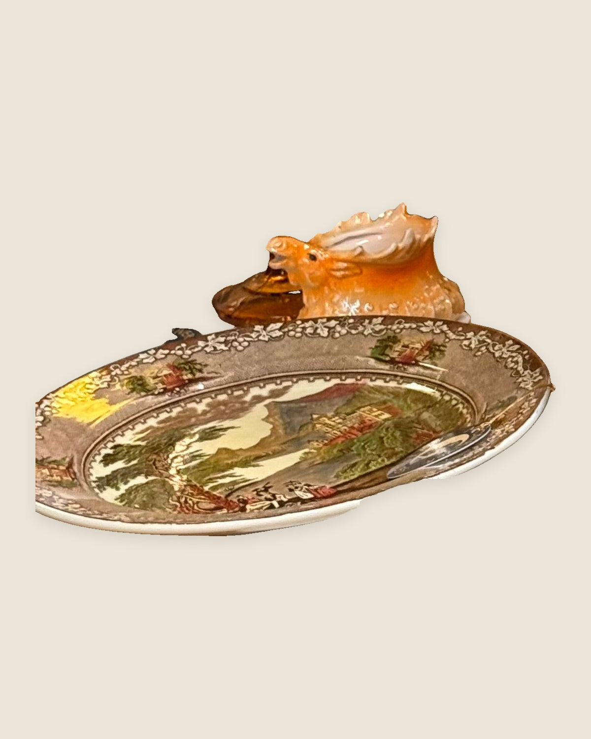 Jenny Lind Royal Straffordshire 14" Round Platter