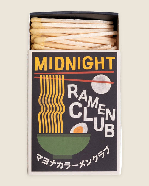 "Midnight Ramen Club" – Boxed Set, 2", 40 Safety Matches