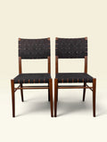 Pair of Crate & Barrel Oslo Chairs
