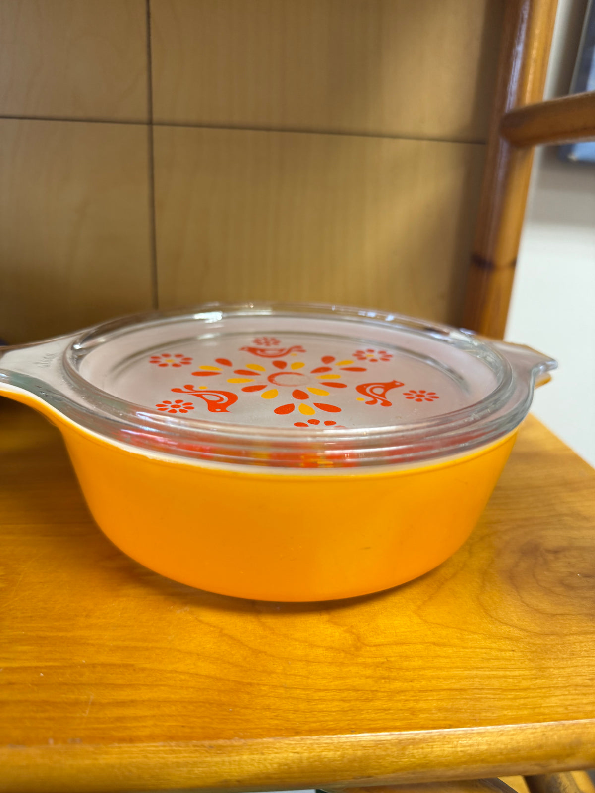 Vintage Pyrex Friendship Covered Dish