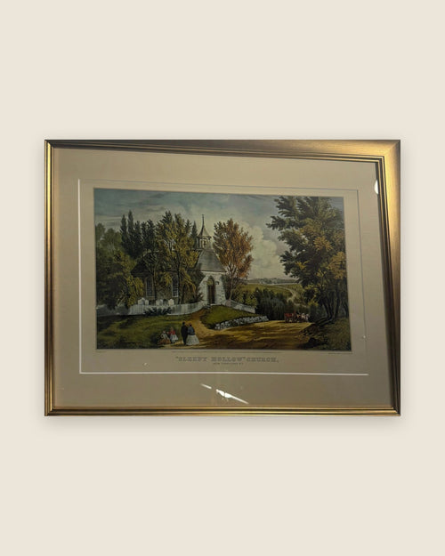 Sleepy Hollow Church framed print